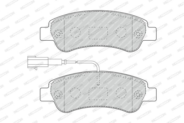 Тормозные колодки дисковые TRW арт. FVR4910