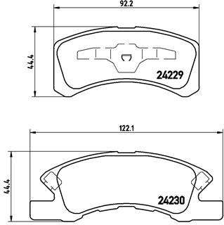 Тормозные колодки дисковые BOSCH арт. P16 011