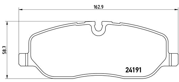 Тормозные колодки дисковые BLUE PRINT арт. P44014