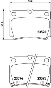 Тормозные колодки дисковые BLUE PRINT арт. P 54 026