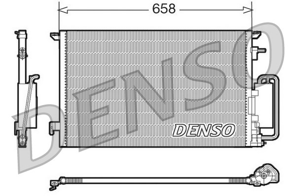 Радиатор кондиционера NISSENS арт. DCN20032