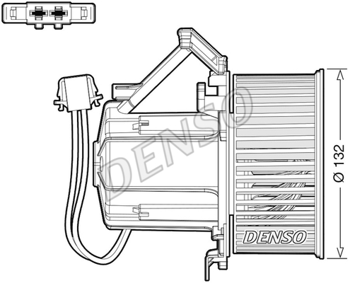 Вентилятор салона NISSENS арт. DEA02009