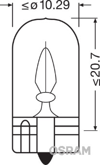 Лампа накаливания, освещение щитка приборов MAGNETI MARELLI арт. 2820
