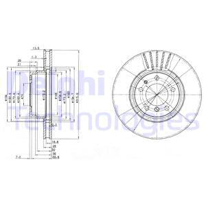 Гальмівний диск FEBI BILSTEIN арт. BG3039