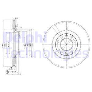 Тормозной диск BREMBO арт. BG3682