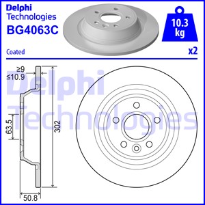 Тормозной диск METELLI арт. BG4063C