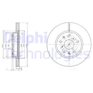 Гальмівний диск BOSCH арт. BG4093C