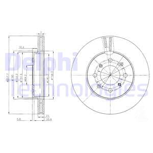 Тормозной диск BREMBO арт. BG4148C