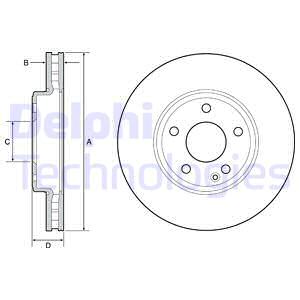 Тормозной диск BOSCH арт. BG4646C
