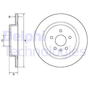 Тормозной диск FEBI BILSTEIN арт. BG4760C