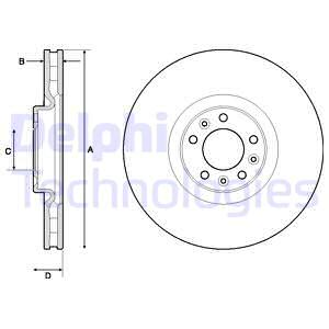 Тормозной диск BOSCH арт. BG9151C
