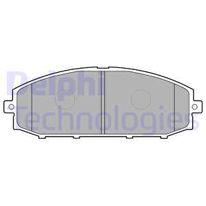 Гальмівні колодки, дискові OPTIMAL арт. LP1305