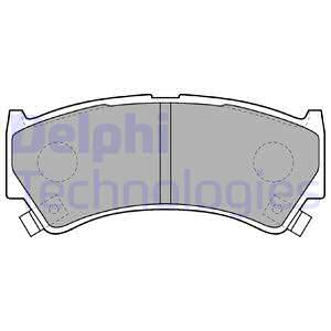 Тормозные колодки дисковые BLUE PRINT арт. LP1548