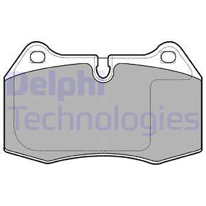 Тормозные колодки передние дисковые BREMBO арт. LP1584