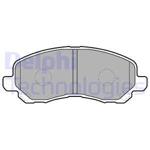 Тормозные колодки передние дисковые SOLGY арт. LP1684