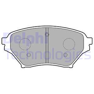 Тормозные колодки дисковые BREMBO арт. LP1761
