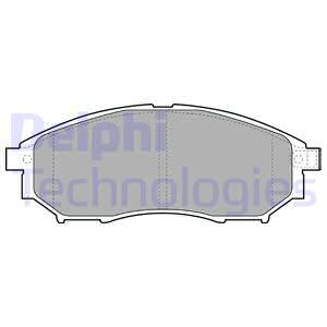 Тормозные колодки передние дисковые CHAMPION арт. LP2030