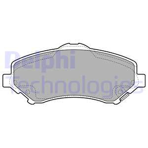 Тормозные колодки передние дисковые REMSA арт. LP2143