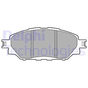 Тормозные колодки дисковые BREMBO арт. LP3250