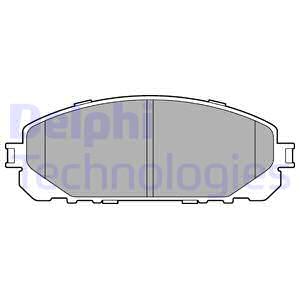 Тормозные колодки дисковые TRW арт. LP3271