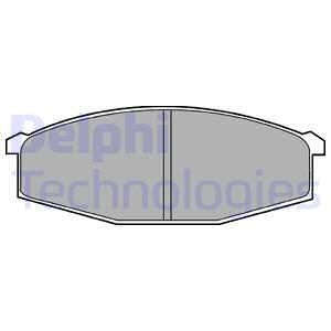 Гальмівні колодки, дискові BOSCH арт. LP373