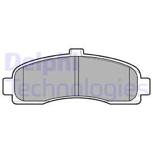 Тормозные колодки дисковые DELPHI LP779