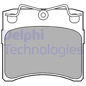 Гальмівні колодки, дискові DELPHI LP785