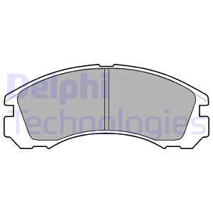 Тормозные колодки передние дисковые REMSA арт. LP871
