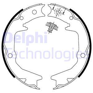 Колодки тормозные барабанные TRW арт. LS1913
