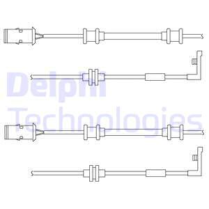 Датчик зносу,гальм.колодки QUICK BRAKE арт. LZ0152