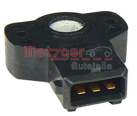 Датчик, положение дроссельной заслонки METZGER 0904044