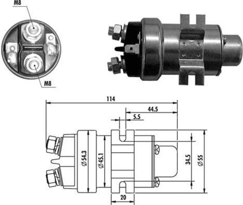 Реле напруги MAGNETI MARELLI 940113050019
