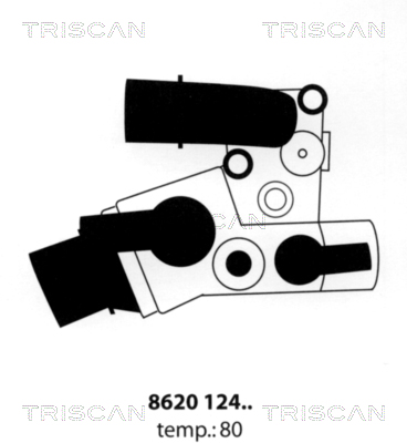 Термостат MOTORAD арт. 862012480