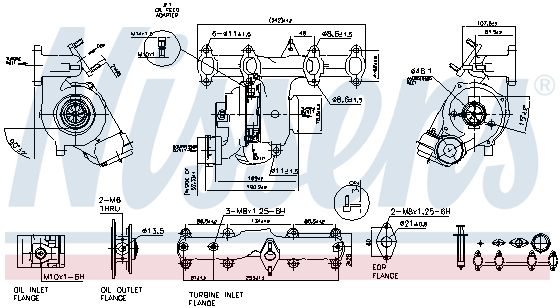 Турбіна NISSENS 93032