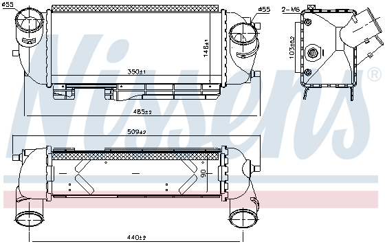 Интеркулер NISSENS NI 96192