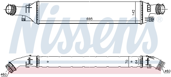 Інтеркулер NISSENS 96298