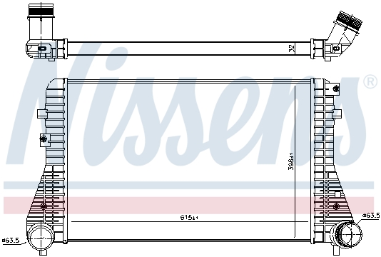 Интеркулер AVA QUALITY COOLING арт. 96575