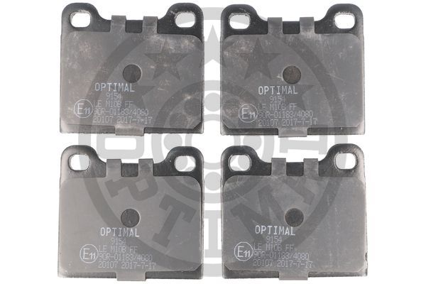 Тормозные колодки дисковые DELPHI арт. BP-09154