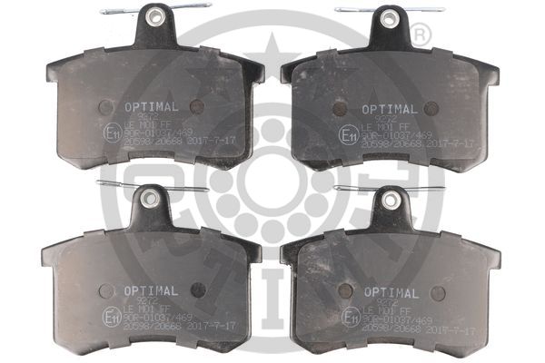 Тормозные колодки дисковые ZIMMERMANN арт. BP-09272