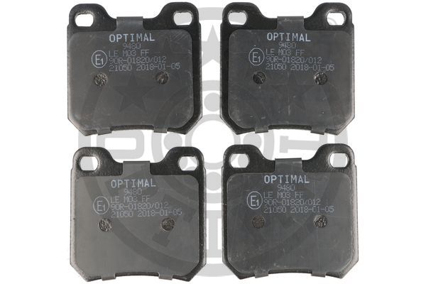 Тормозные колодки дисковые FEBI BILSTEIN арт. BP-09480