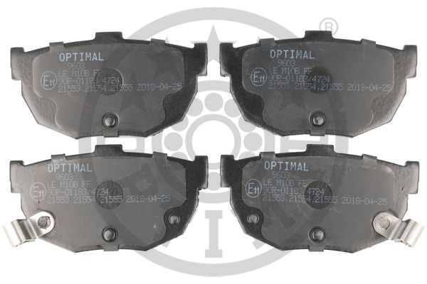 Тормозные колодки дисковые BREMBO арт. BP-09603