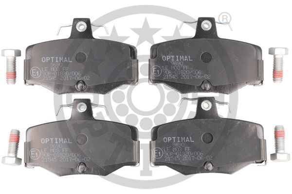 Тормозные колодки дисковые JURID арт. BP-09690