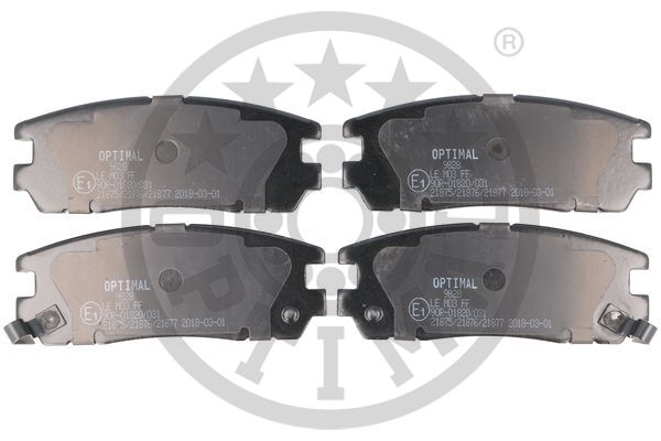 Гальмівні колодки дискові BOSCH арт. BP-09828