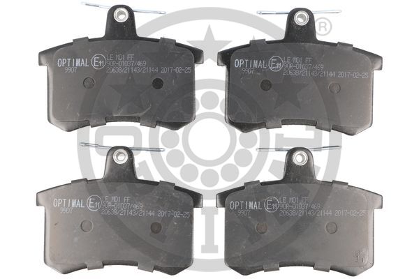 Тормозные колодки дисковые ZIMMERMANN арт. BP-09907