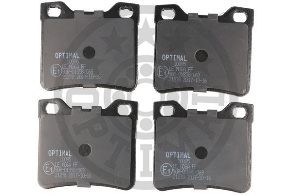 Тормозные колодки дисковые BOSCH арт. BP-10095