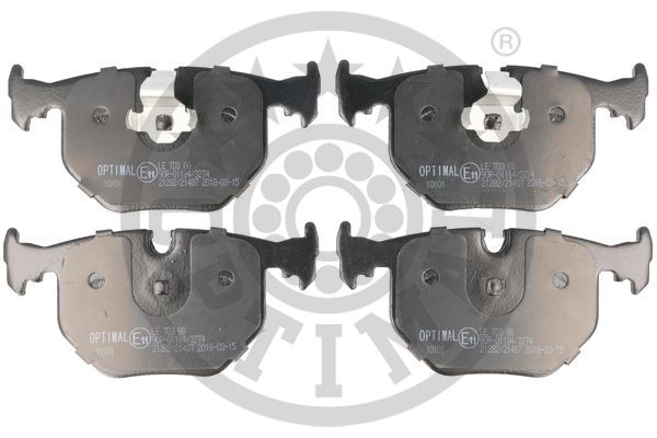 Тормозные колодки дисковые BREMBO арт. BP-10101