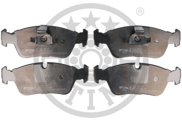 Тормозные колодки дисковые JURID арт. BP-10283