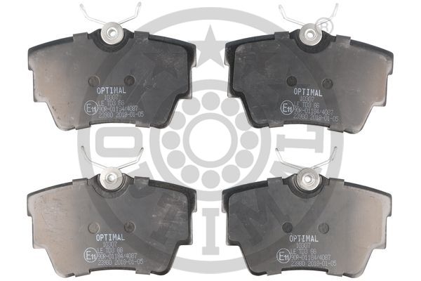 Тормозные колодки дисковые RENAULT арт. BP-10307