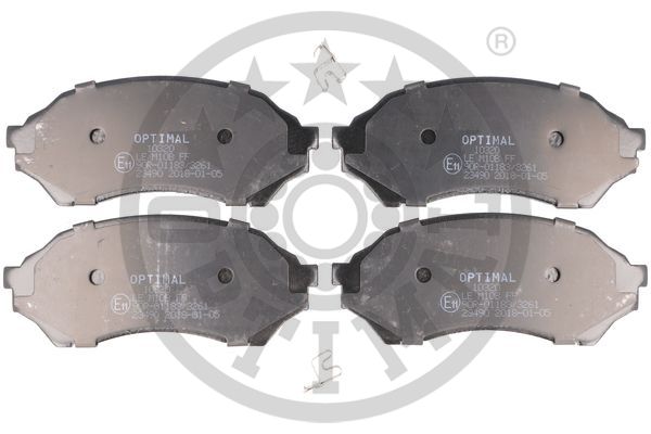 Тормозные колодки дисковые BLUE PRINT арт. BP-10320