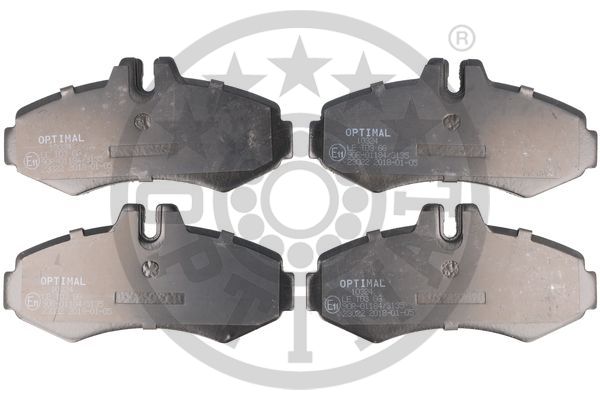 Тормозные колодки дисковые ICER арт. BP-10324